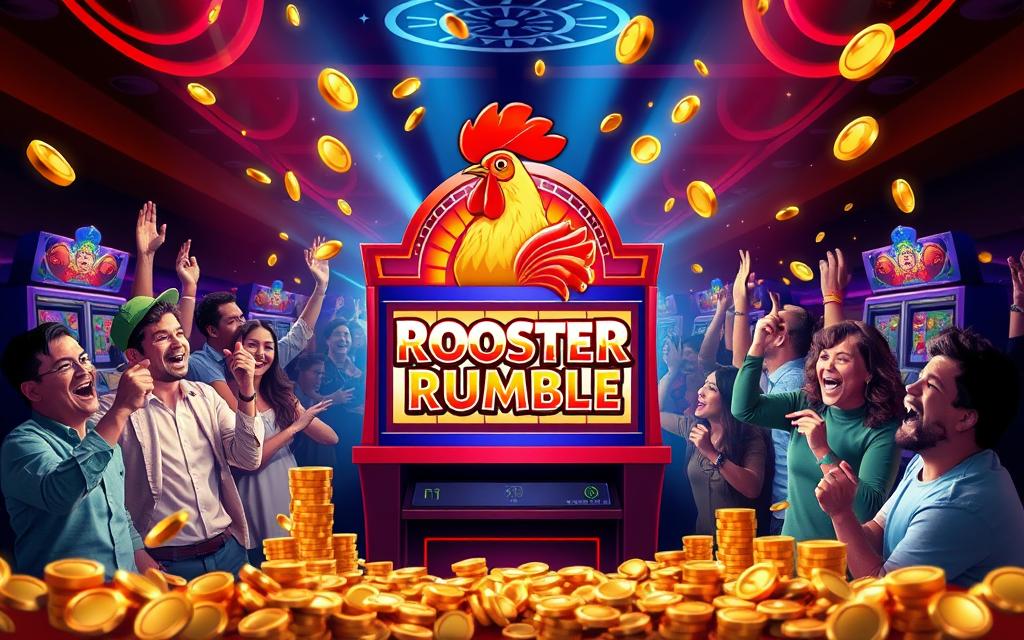 Rooster Rumble ดวลกับไก่ในเกมสล็อต (2)