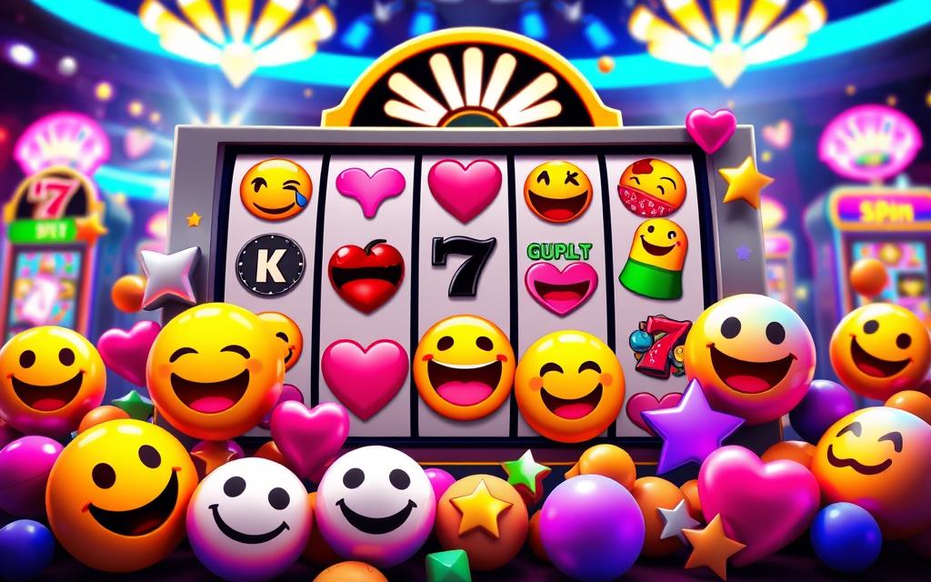 ลักษณะเด่นของเกมสล็อต Emoji Riches